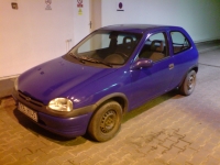 Oprava po havárii Opel Corsa