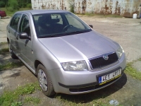 Oprava po havárii Škoda Fabia